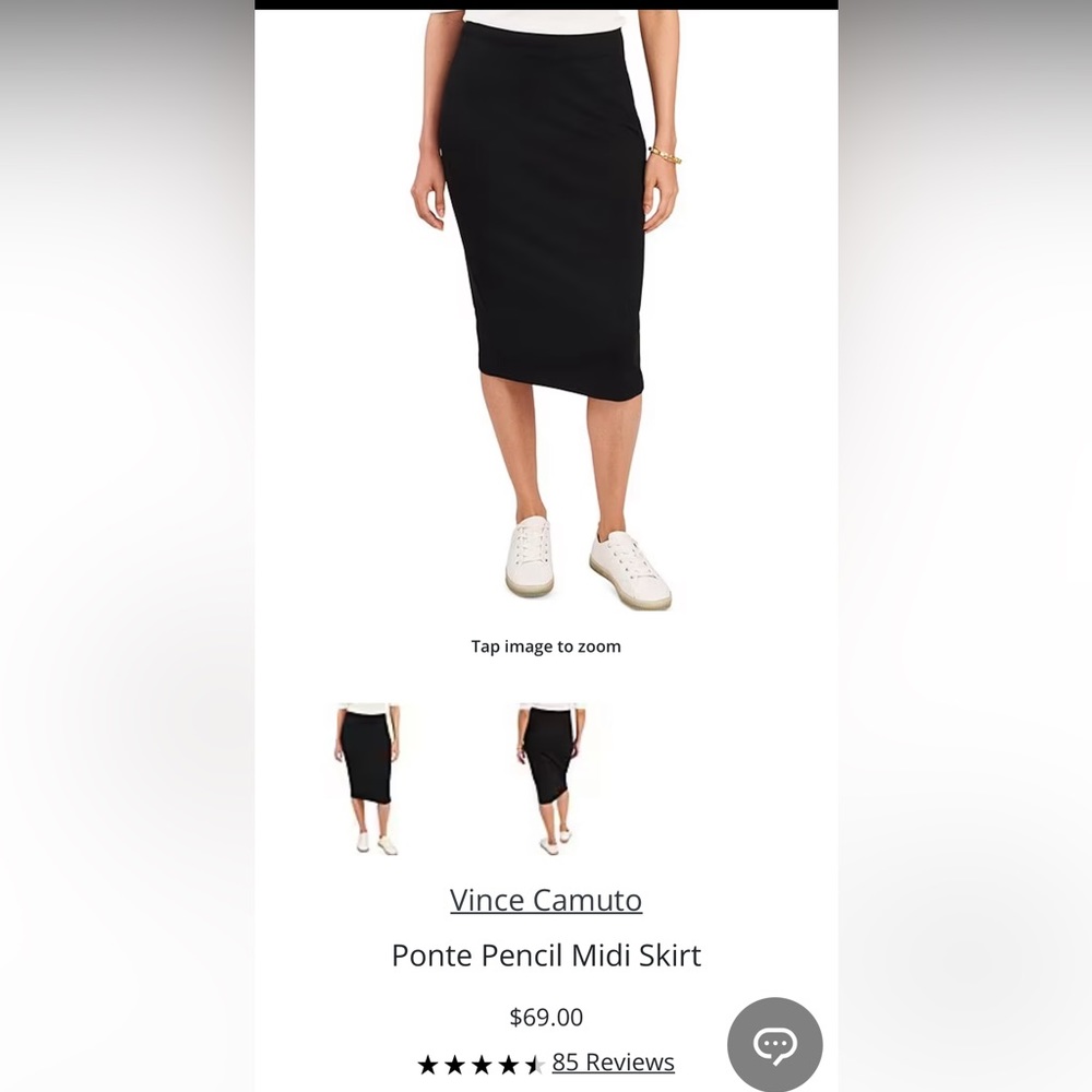 NWT Vince Camuto Pencil Skirt size Medium